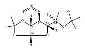 3-叠氮基-3-脱氧-1,2:5,6-二-O-(1-甲基亚乙基)-ALPHA-D-乳呋喃糖