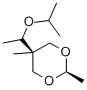 5β-(1-Isopropoxyethyl)-2β,5α-dimethyl-1,3-dioxane