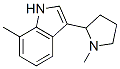 7-Methyl-3-(1-methyl-2-pyrrolidinyl)-1H-indole