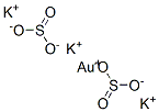 gold(1+) tripotassium disulphite