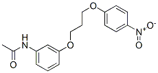 N-[3-[3-(4-nitrophenoxy)propoxy]phenyl]acetamide