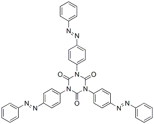 1,3,5-Tris[4-(phenylazo)phenyl]-1,3,5-triazine-2,4,6(1H,3H,5H)-trione