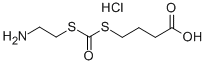 Dithiocarbonic acid S-(2-aminoethyl) ester S-ester with 4-mercaptobuty ric acid hydrochloride