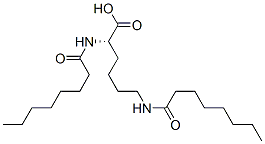 N2,N6-bis(1-oxooctyl)-L-lysine