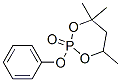 4,4,6-Trimethyl-2-phenoxy-1,3,2-dioxaphosphorinane 2-oxide