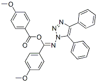 4-Methoxybenzoic acid N-(4,5-diphenyl-1H-1,2,3-triazol-1-yl)-4-methoxybenzenecarbimidic anhydride