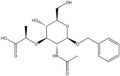 (R)-2-(((2R,3R,4R,5S,6R)-3-乙酰氨基-2-(苄氧基)-5-羟基-6-(羟甲基)四氢-2H-吡喃-4-基)氧代)丙酸