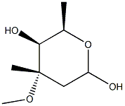 3-C-Methyl-3-O-methyl-2,6-dideoxy-D-xylo-hexopyranose