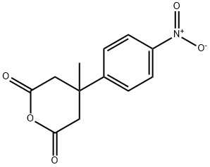 4-methyl-4-(4-nitrophenyl)-dihydro-3H-pyran-2,6-dione