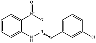 1-(3-chlorobenzylidene)-2-(2-nitrophenyl)hydrazine
