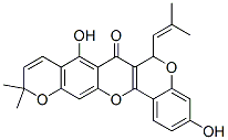 3,8-Dihydroxy-6-(2-methyl-1-propenyl)-11,11-dimethyl-6H,7H,11H-bis[1]benzopyrano[4,3-b:6',7'-e]pyran-7-one