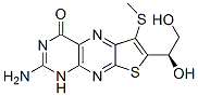 Thieno[3,2-g]pteridin-4(1H)-one, 2-amino-7-[(1R)-1,2-dihydroxyethyl]-6-(methylthio)-