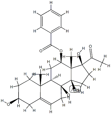 12-O-Benzoyldeacylmetaplexigenin