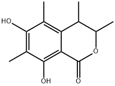 3,4-Dihydro-6,8-dihydroxy-3,4,5,7-tetramethyl-1H-2-benzopyran-1-one