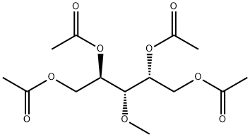 Arabinitol, 3-O-methyl-, tetraacetate