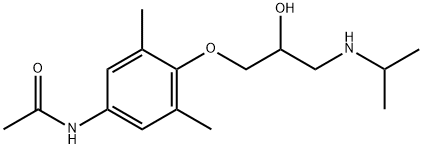 N-[3,5-Dimethyl-4-(2-hydroxy-3-isopropylaminopropoxy)phenyl]acetamide
