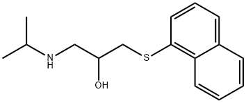 1-(Isopropylamino)-3-(1-naphtylthio)-2-propanol