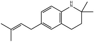 1,2,3,4-Tetrahydro-2,2-dimethyl-6-(3-methyl-2-butenyl)quinoline