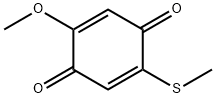 2-Methoxy-5-(methylthio)-2,5-cyclohexadiene-1,4-dione