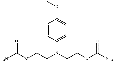 2,2'-[(p-Methoxyphenyl)imino]diethanol dicarbamate