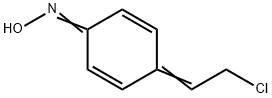 2,5-Cyclohexadien-1-one,  4-(2-chloroethylidene)-,  oxime