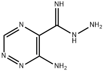 as-Triazine-5-carboxamide,  6-amino-,  hydrazone  (8CI)