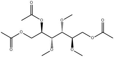 2-O,3-O,4-O-Trimethyl-D-mannitol triacetate