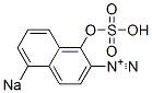 1-Hydroxy-5-sodiosulfo-2-naphthalenediazonium