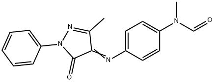 N-Methyl-4'-[(3-methyl-5-oxo-1-phenyl-2-pyrazolin-4-ylidene)amino]formanilide