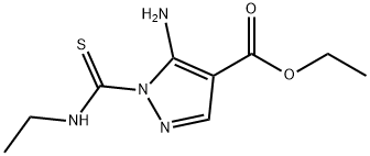 ETHYL 5-AMINO-1-[(ETHYLAMINO)CARBONOTHIOYL]-1H-PYRAZOLE-4-CARBOXYLATE