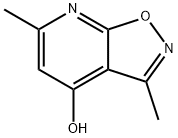 Isoxazolo[5,4-b]pyridin-4-ol, 3,6-dimethyl- (8CI)