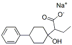 sodium alpha-ethyl-1-hydroxy-4-phenylcyclohexaneacetate