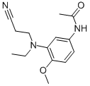 3-(N-氰乙基-N-乙基)氨基-4-甲氧基乙酰苯胺