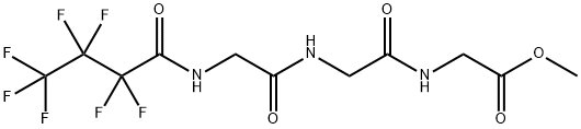 N-[N-[N-(Heptafluorobutyryl)glycyl]glycyl]glycine methyl ester