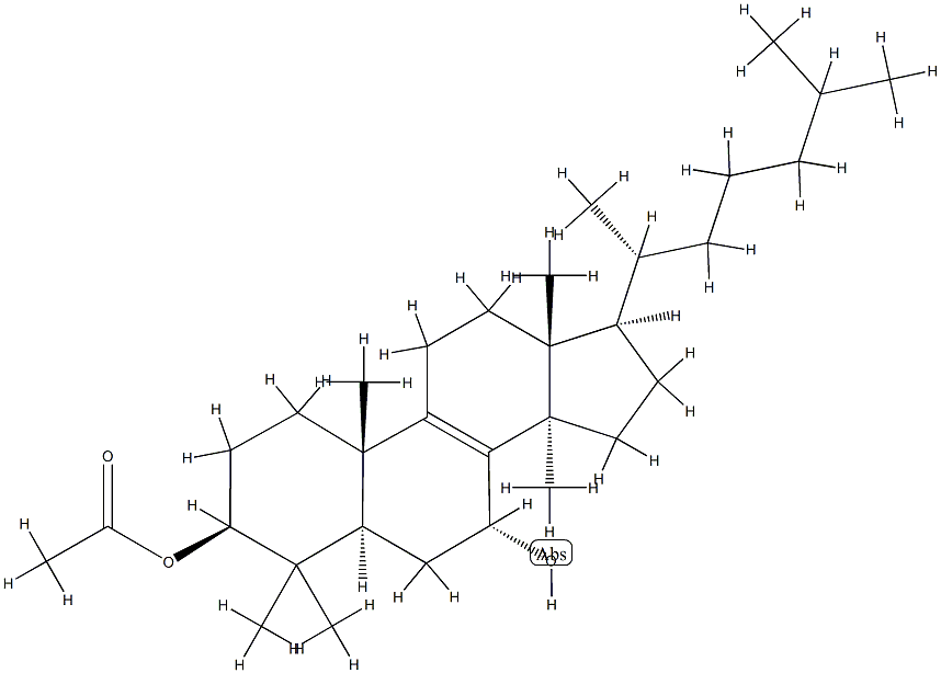 5α-Lanost-8-ene-3β,7α-diol 3-acetate
