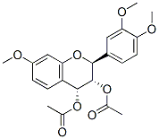 trans,trans-3',4',7-Trimethoxy-3,4-flavandiol diacetate