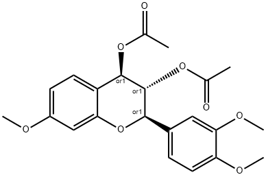 cis,cis-3',4',7-Trimethoxy-3,4-flavandiol diacetate