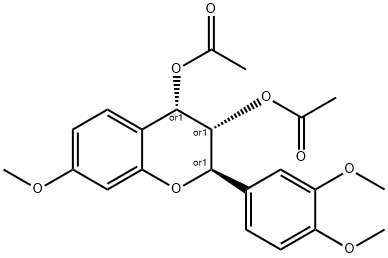 cis-2,3,trans-3,4-3',4',7-Trimethoxy-3,4-flavandiol diacetate
