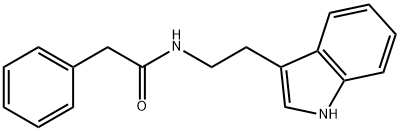 Benzeneacetamide, N-(2-(3-indolyl)ethyl)-