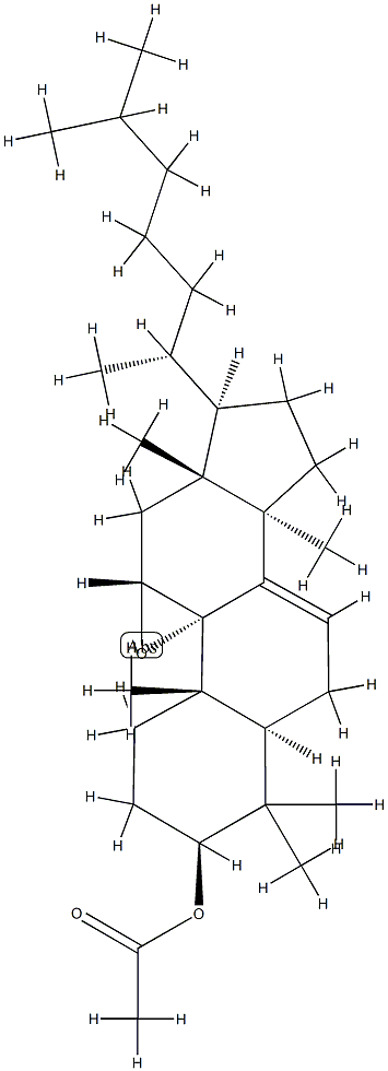 9,11α-Epoxy-5α-lanost-7-en-3β-ol acetate