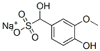 sodium alpha,4-dihydroxy-3-methoxytoluene-alpha-sulphonate