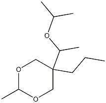 5β-(1-Isopropoxyethyl)-2β-methyl-5α-propyl-1,3-dioxane