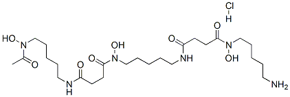 BUTANEDIAMIDE,N4-[5-[[4-[[5-(ACETYLHYDROXYAMINO)PENTYL]AMINO]-1,4-DIOXOBUTYL]HYDROXYAMINO]PENTYL]-N1