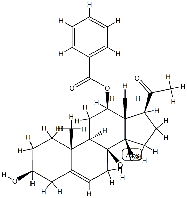 12β-(Benzoyloxy)-3β,8,14β-trihydroxypregn-5-en-20-one