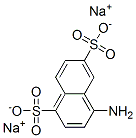 4-aminonaphthalene-1,6-disulphonic acid, sodium salt