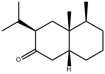 (3R)-3,4,4a,5,6,7,8,8aβ-Octahydro-4aβ,5β-dimethyl-3β-(1-methylethyl)naphthalen-2(1H)-one