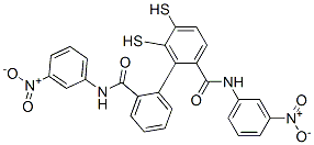 N-(3-nitrophenyl)-2-[2-[(3-nitrophenyl)carbamoyl]phenyl]disulfanyl-ben zamide