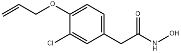 3-Chloro-N-hydroxy-4-(2-propenyloxy)benzeneacetamide