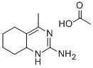 Quinazoline, 1,5,6,7,8,8a-hexahydro-2-amino-4-methyl-, monoacetate