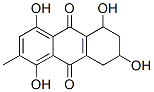 5,6,7,8-Tetrahydro-1,4,5,7-tetrahydroxy-2-methyl-9,10-anthraquinone